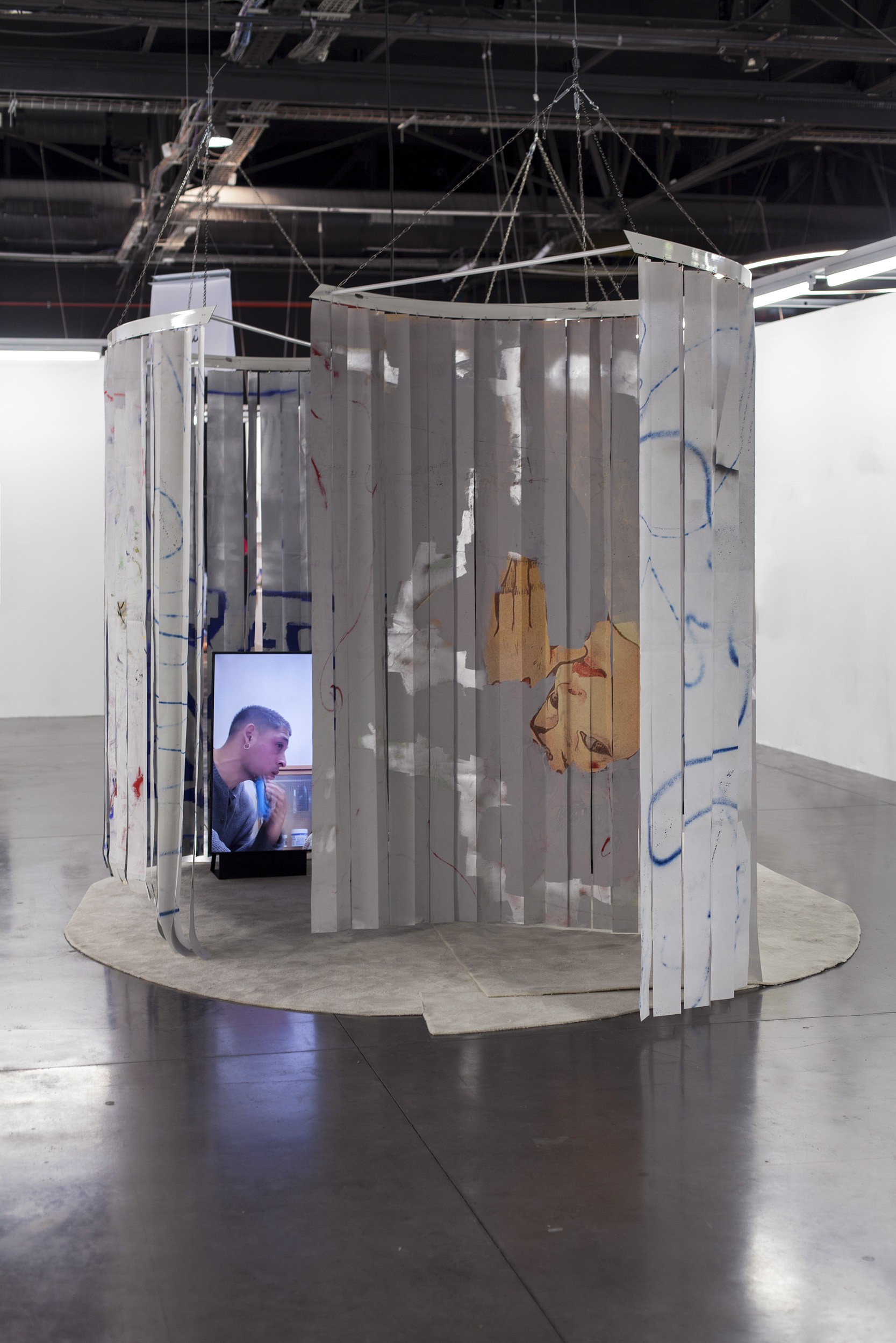 Exhibition view, *Are you okay please be okay*, Artorama, Marseille, 2022. Courtesy the artist. Photo © Margot Montigny