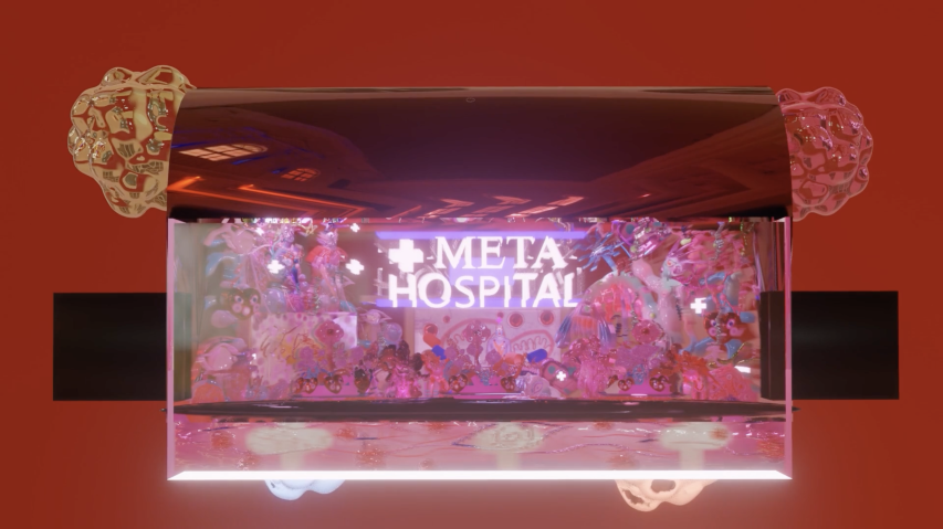 *Metahospital*, 2023, Film 3D, couleur, son, 19:09 min.