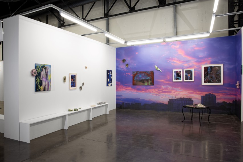 Exhibition view, “Moonlight & Sunburn”, Art-o-rama, Marseille, France, 2024. Photo © Margot Montigny