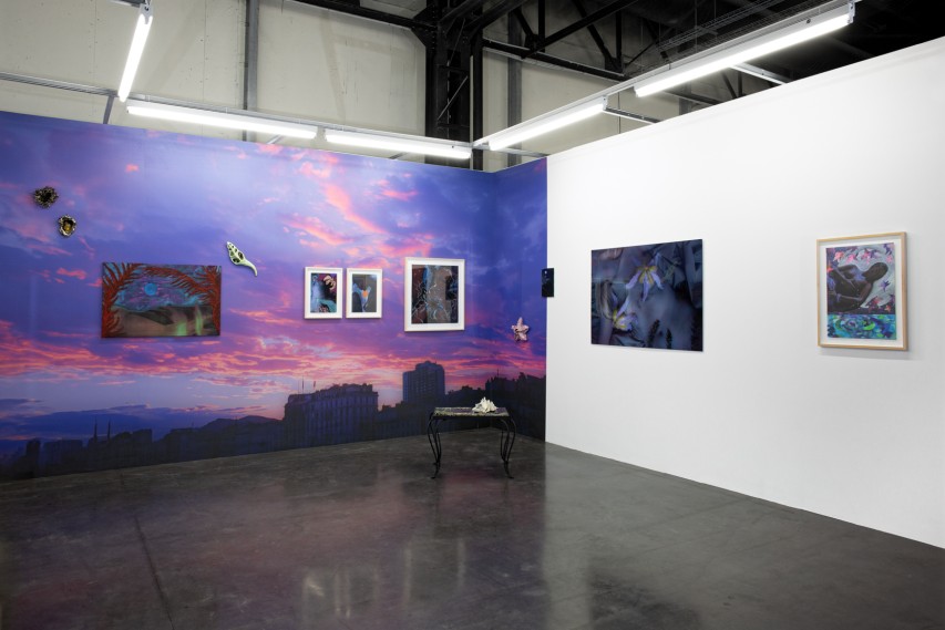 Vue d’exposition, “Moonlight & Sunburn”, Art-o-rama, Marseille, France, 2024. Photo © Margot Montigny