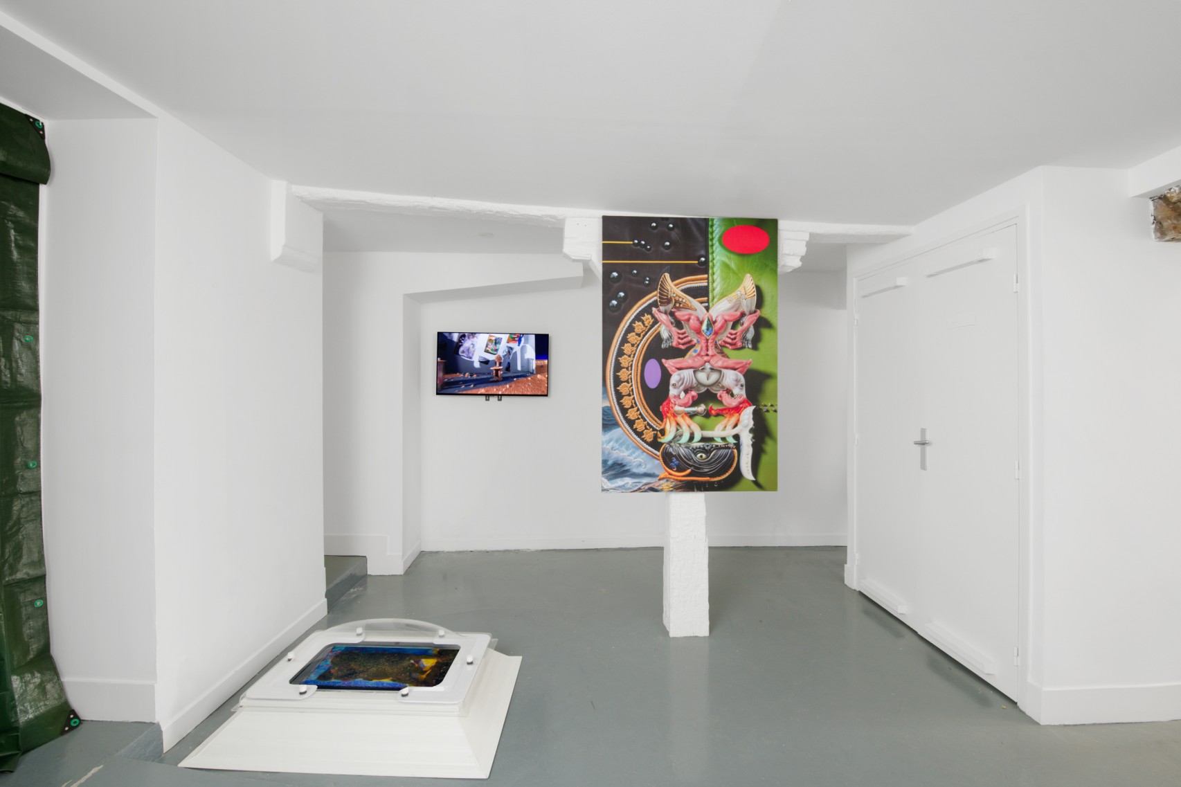 Exhibition view, « Death Jam and Living Juice », Spiaggia Libera, Paris, France, 2023.