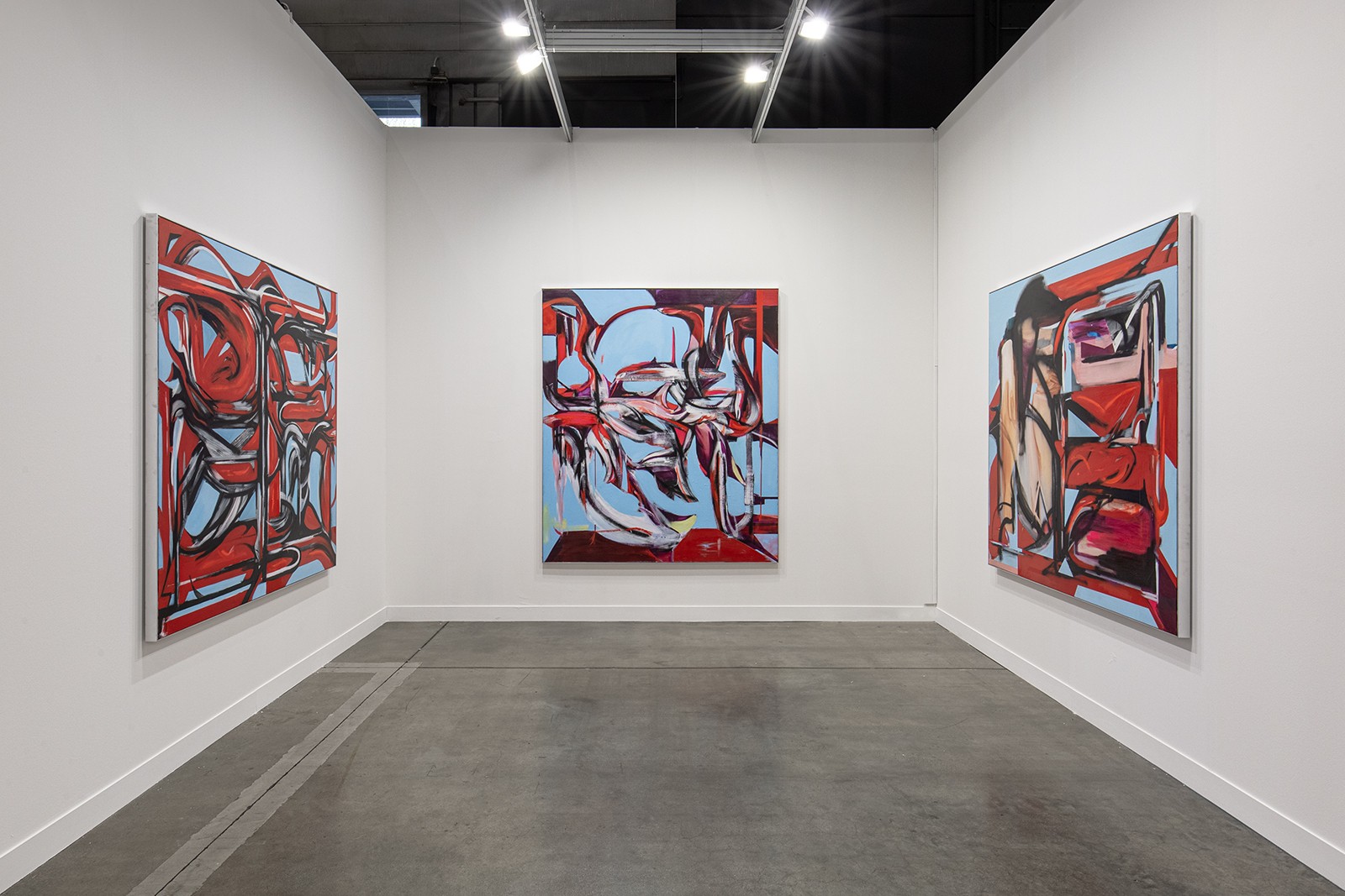 Vue d’exposition, Romana Londi, « Jetlag: San Bartolomeo », Miart, Milan, 2024. Photo © Gabriele Abbruzzese