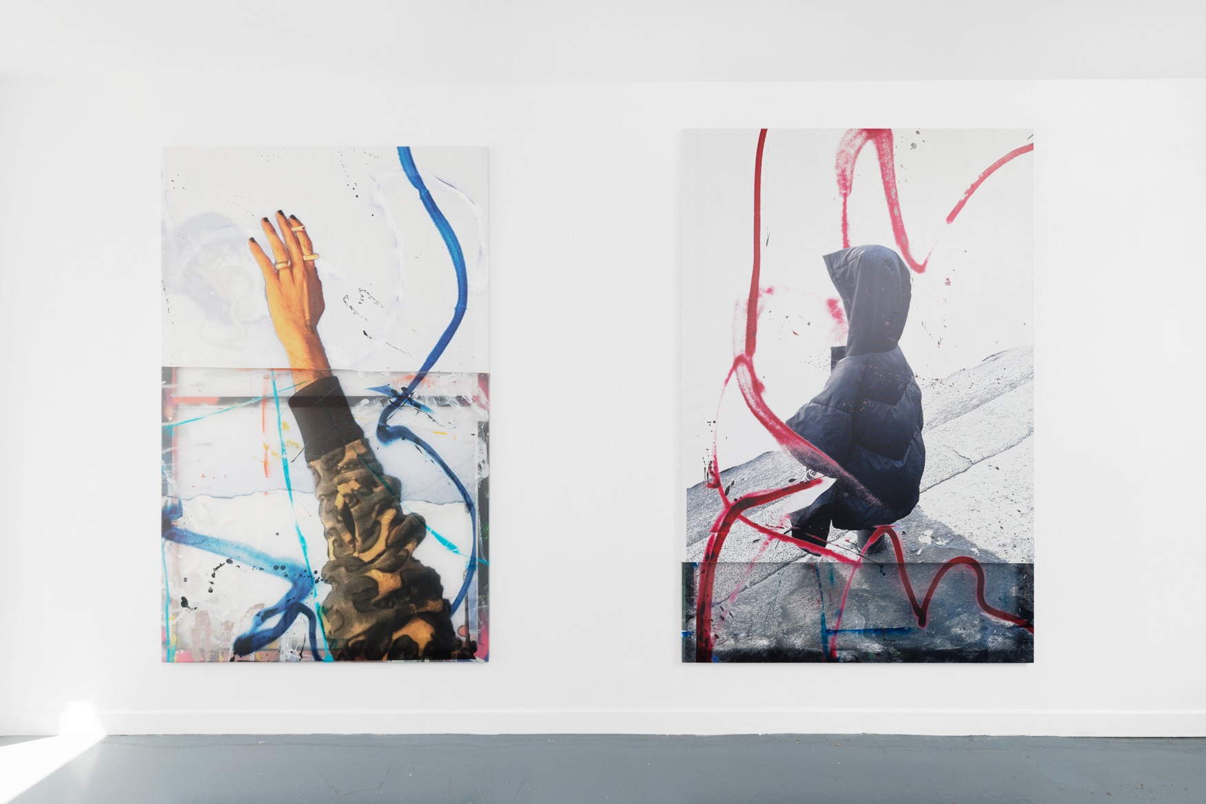 Exhibition view, “rien sans peine”, spiaggia libera, Paris, France, 2024. Photo © Aurélien Mole